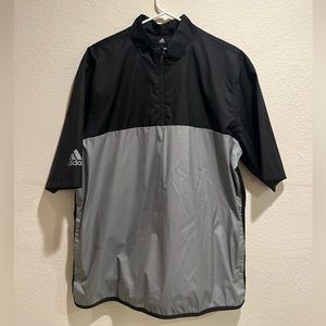 Men’s Adidas Golf xClimastorm 1/4 Zip, Short sleeve, size Large